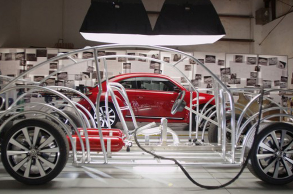 Volkswagen creó un New Beetle submarino