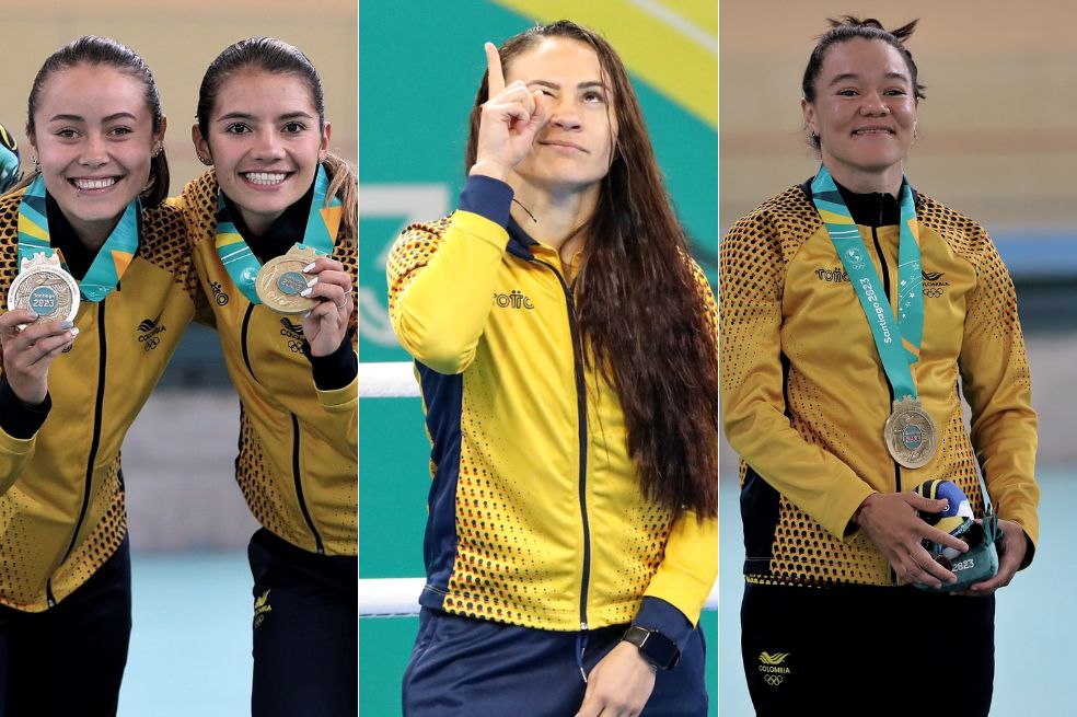 Jenny Arias y el dominio de la selección de pista: jornada de oro para Colombia