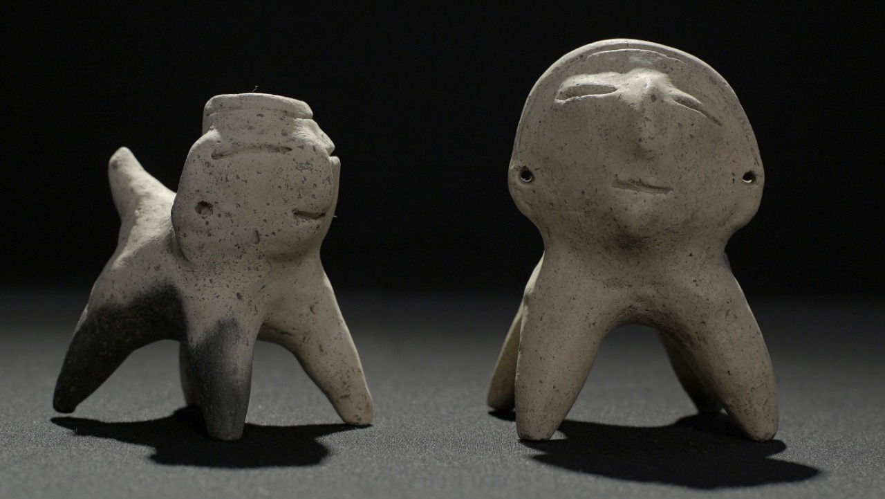 Se exhibirá una colección conformada por objetos en arcilla cocida (cerámica), restos óseos humanos y animales, además de artefactos en piedra, hueso y metal.
