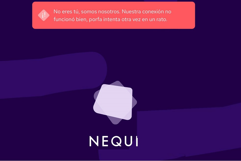 “No eres tú, somos nosotros”: Nequi registra fallas en su servicio