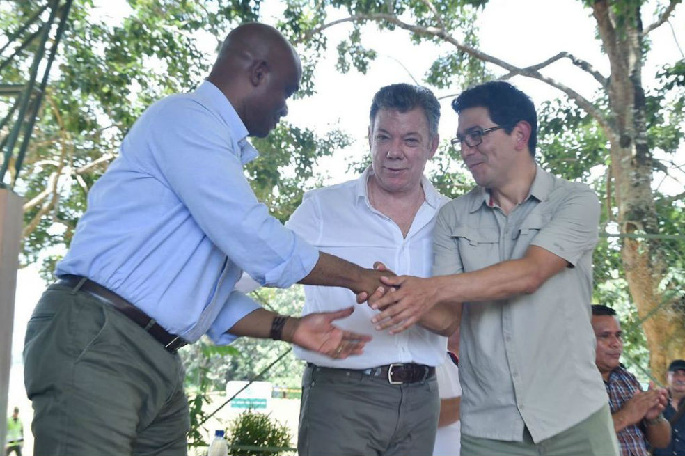En 2018, Javier Maldonado logró el apoyo del Gobierno colombiano a la iniciativa académica ‘Amazon Fish’.Cortesía a Pesquisa JaverianaJavier Maldonado en trabajo de campo