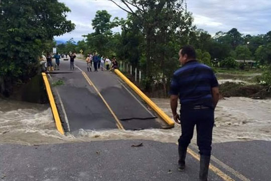 Por caída de puente, incomunicados los departamentos de Boyacá y Arauca
