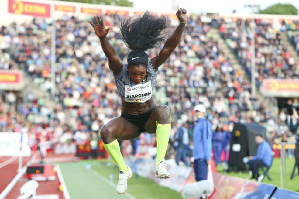 Caterine Ibargüen ganó en Oslo