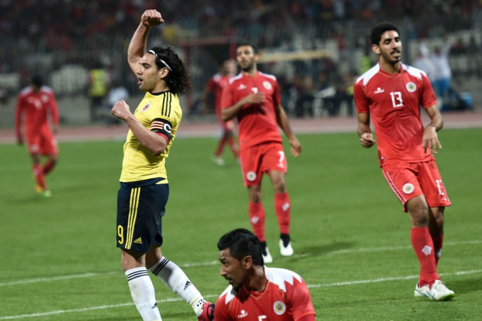 Colombia venció 6-0 a Baréin en partido amistoso por fecha Fifa