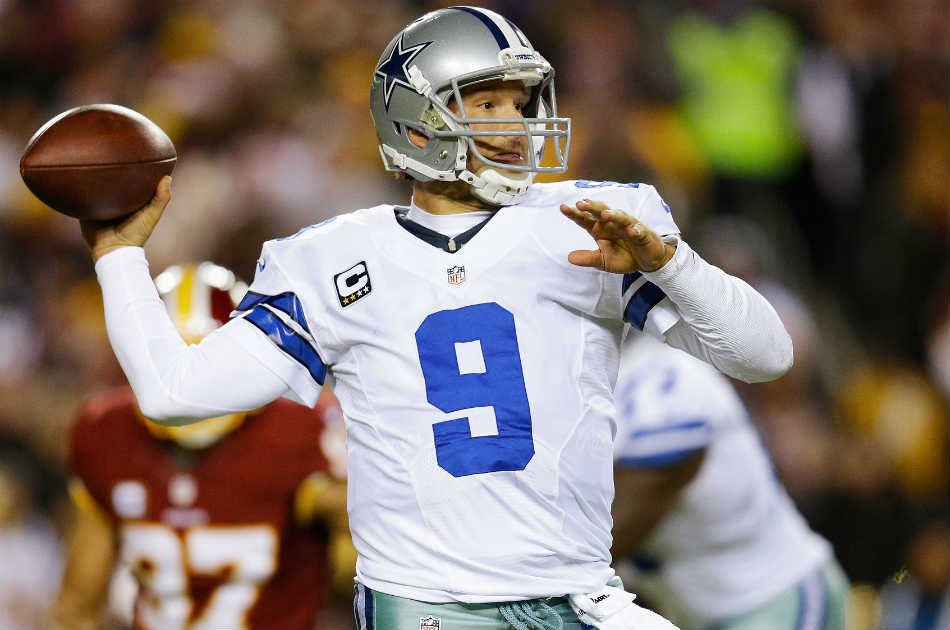 Tony Romo es el mariscal estrella de los Dallas Cowboys.
