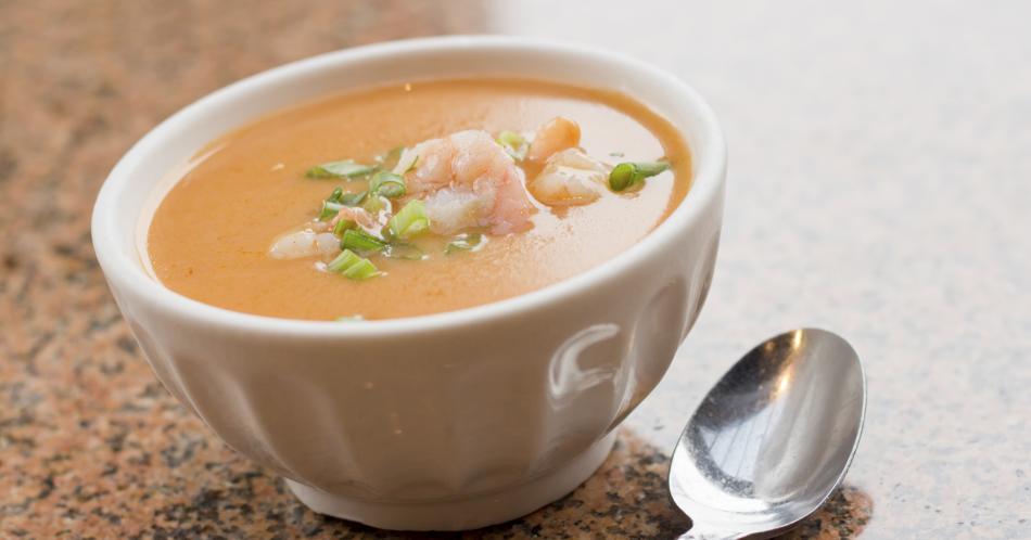 Prepara una deliciosa sopa de camarón