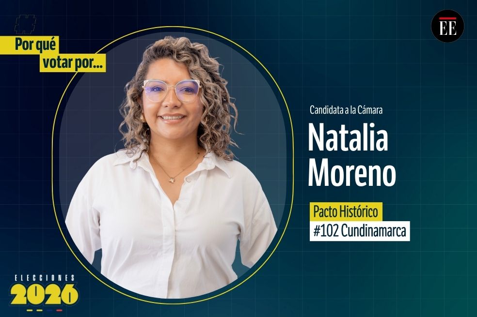 “Por qué votar por”: Natalia Moreno, candidata a la Cámara