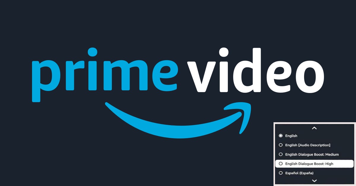 Amazon Video lanza función para controlar diálogos y música de forma independiente