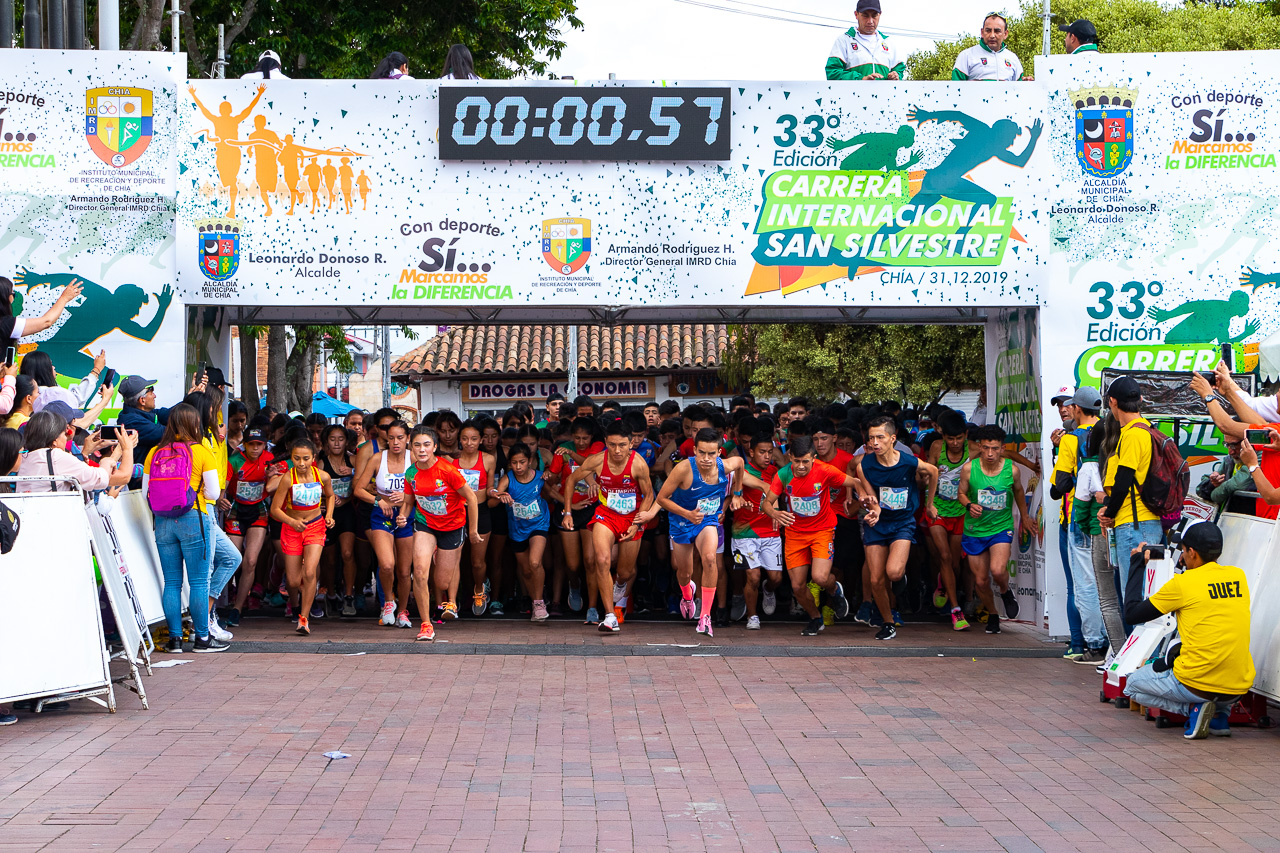 La Carrera Internacional San Silvestre de Chía celebra su versión número 38