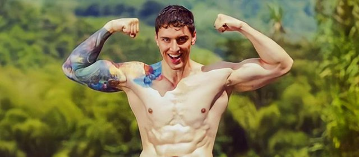 Galería: las cinco fotos más sexis de Camilo Bogdan, del Desafío The Box 2023