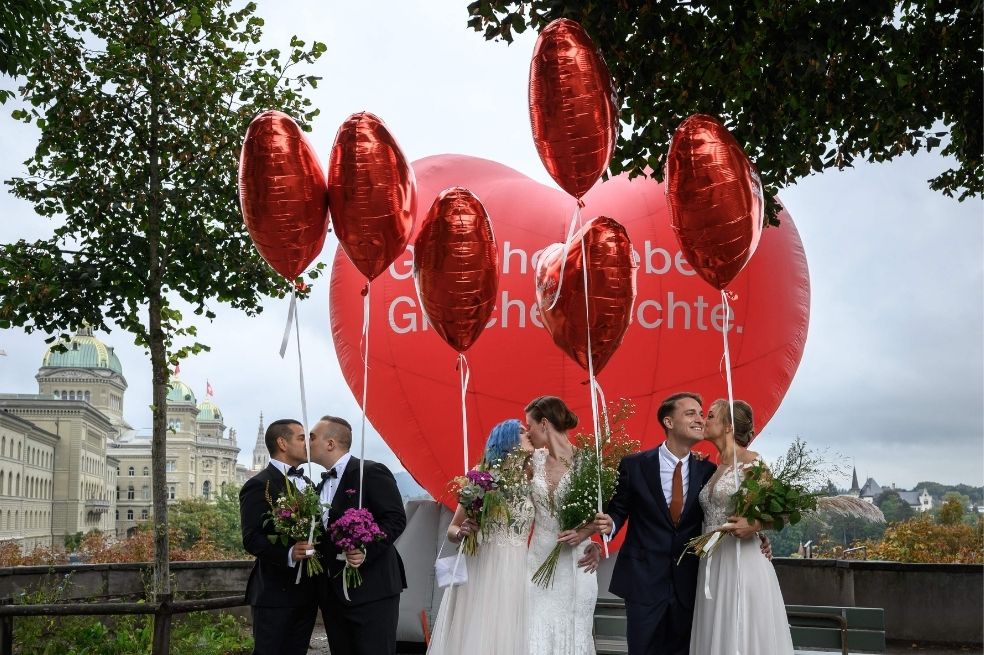 Suiza dice sí al matrimonio homosexual, ¿qué países de la UE aún no lo hacen?