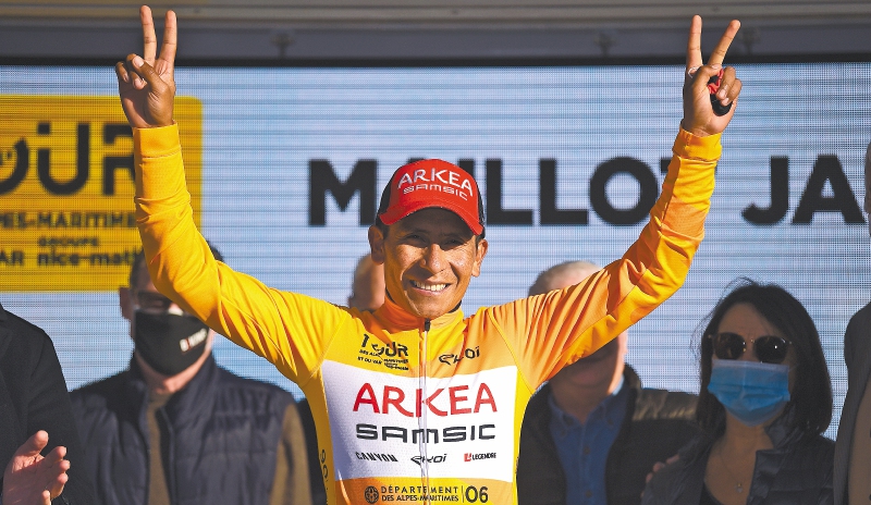 Nairo está feliz