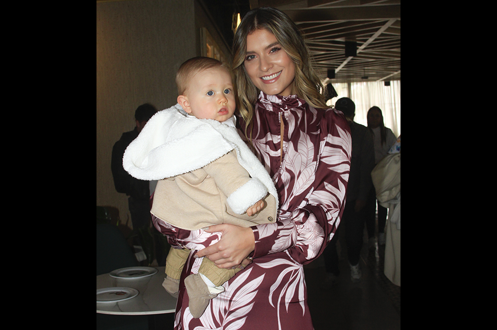 Foto: Laura Tobón mostró la lesión benigna con la que nació su hijo Lucca