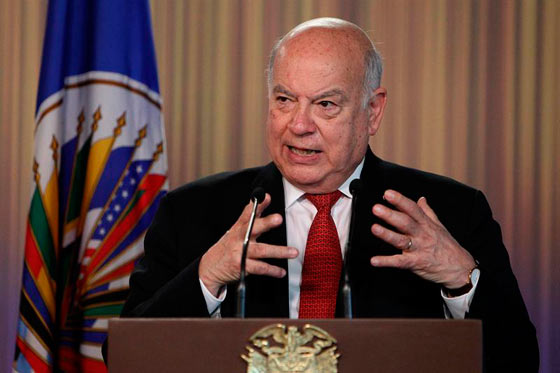 Insulza no ve «ambiente» para hablar sobre Venezuela en OEA