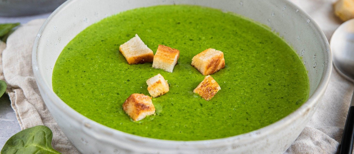 Receta de crema de espinacas colombiana, una opción saludable y deliciosa