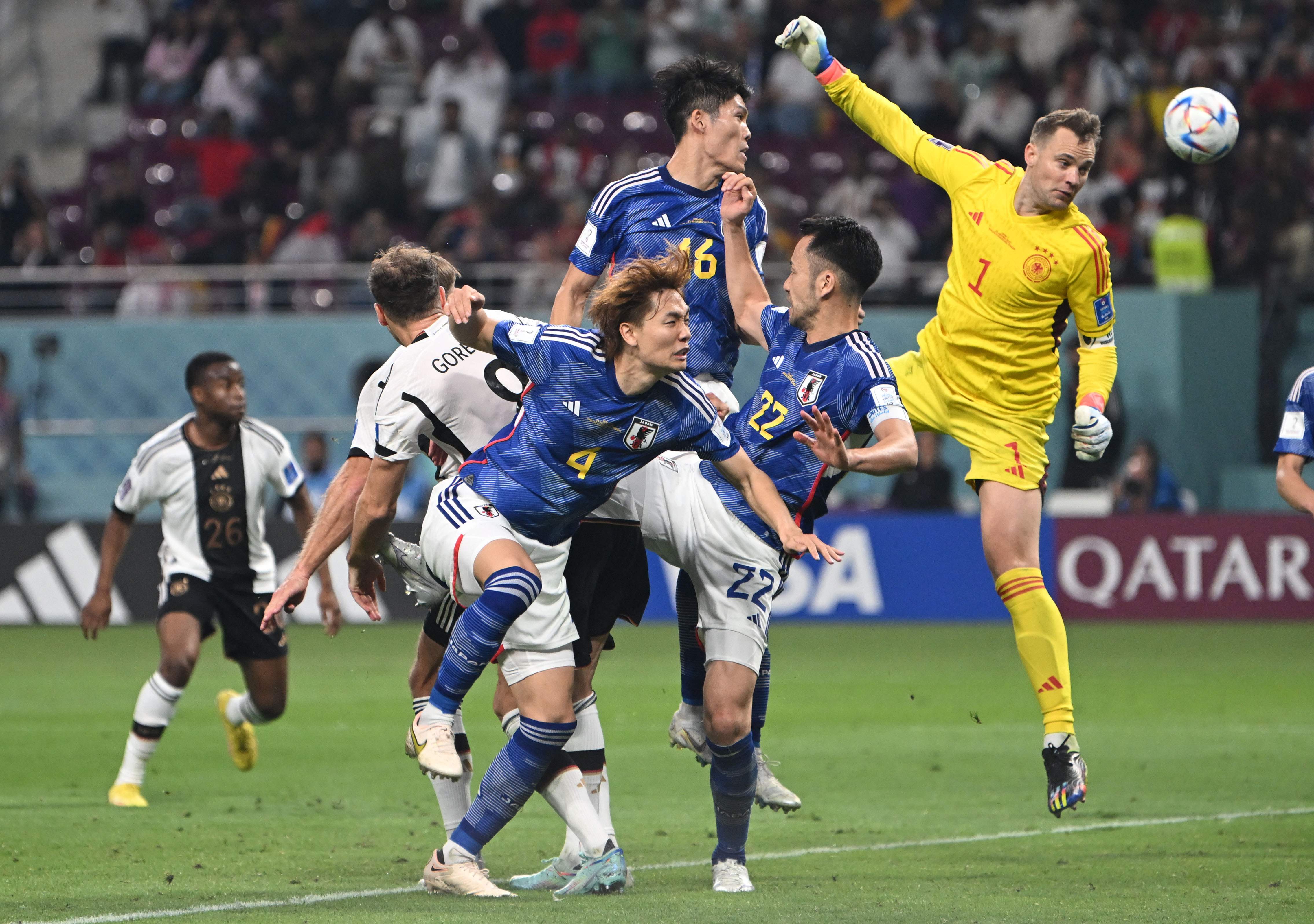 Alemania Vs. Japón  Mundial Catar 2022 Qatar