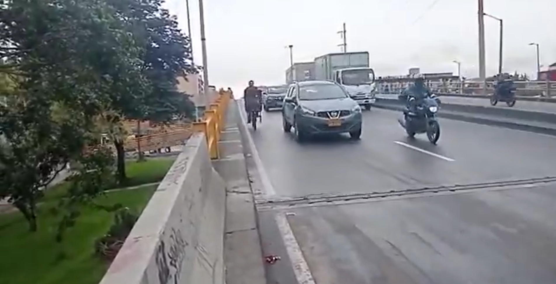 Movilidad hoy, 7 de mayo: llovizna en gran parte de la ciudad