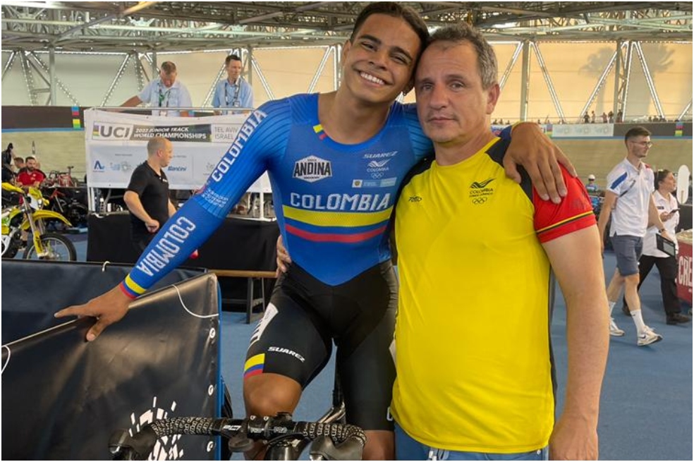 Jaramillo, cuarto en la velocidad del Mundial Juvenil de Ciclismo de Pista