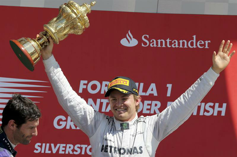 Nico Rosberg ganó el Gran Premio de Gran Bretaña
