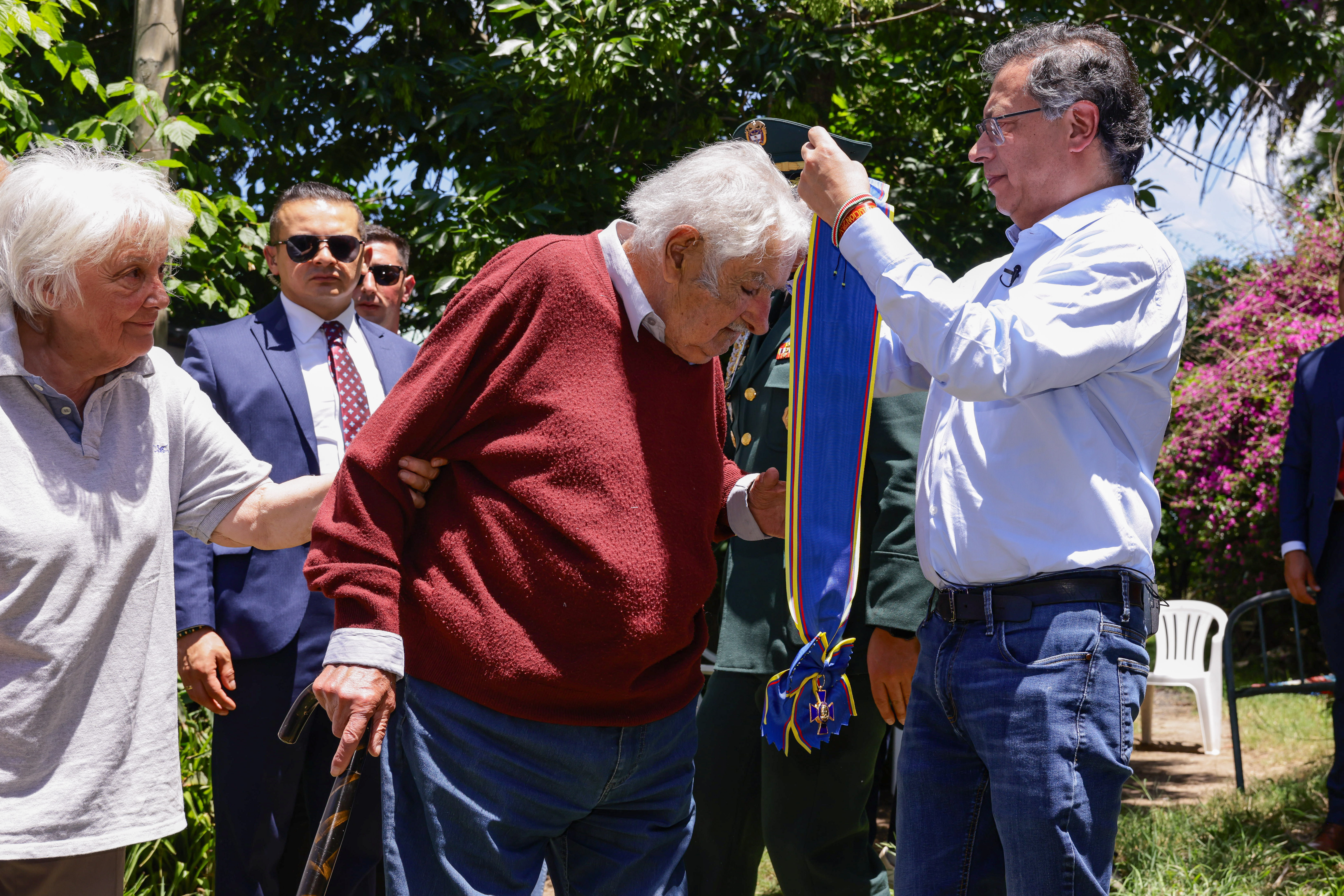 José ‘Pepe’ Mujica le da algo de brillo a la Cruz de Boyacá