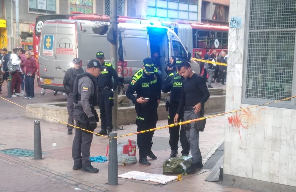 Identifican paquete sospechoso en edificio del Centro de Bogotá