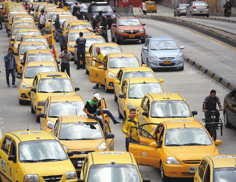 Paro de taxistas: estos son los puntos de movilización en las principales ciudades de Colombia
