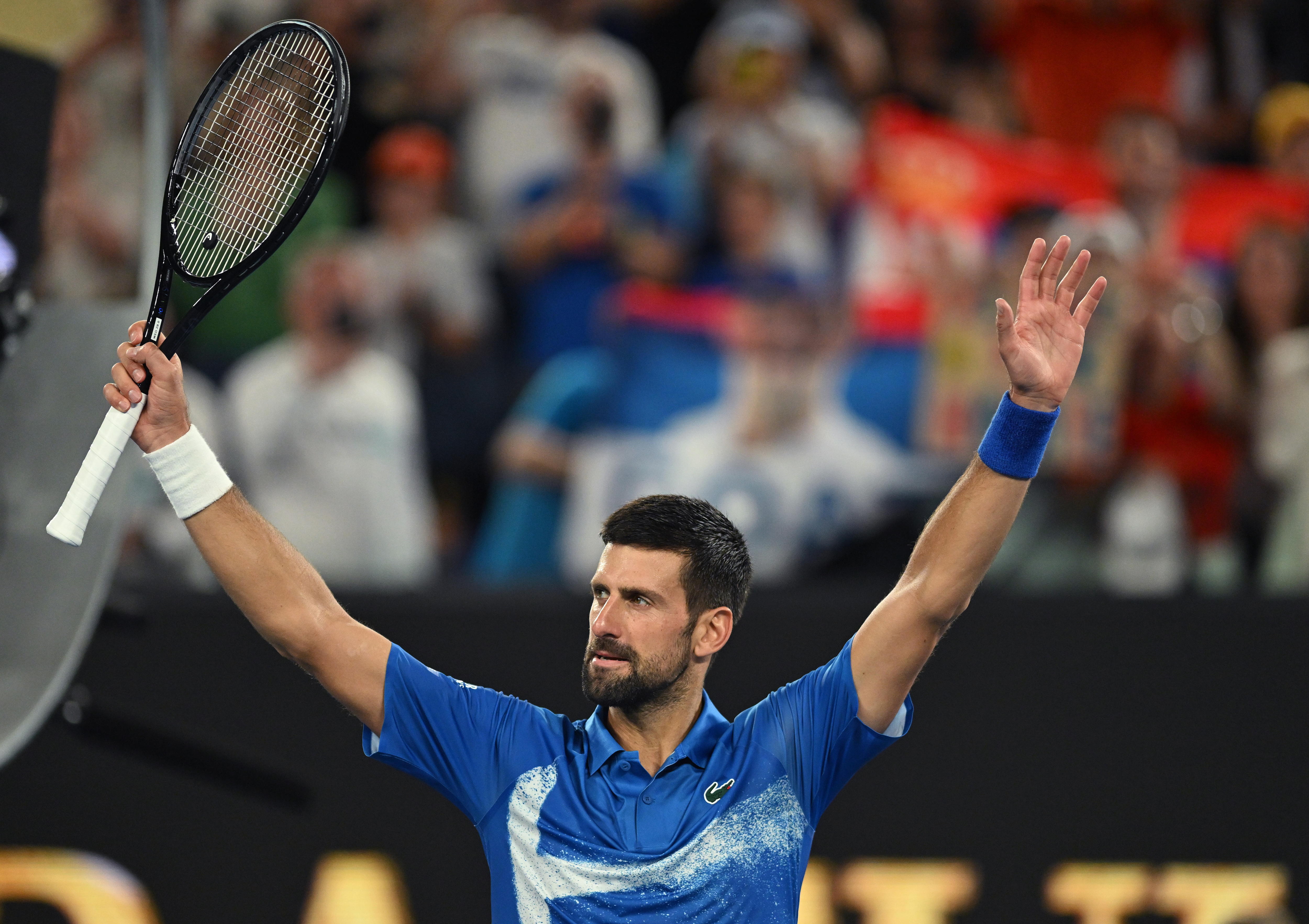 Abierto de Australia: Djokovic avanzó a la tercera ronda e impuso histórico récord