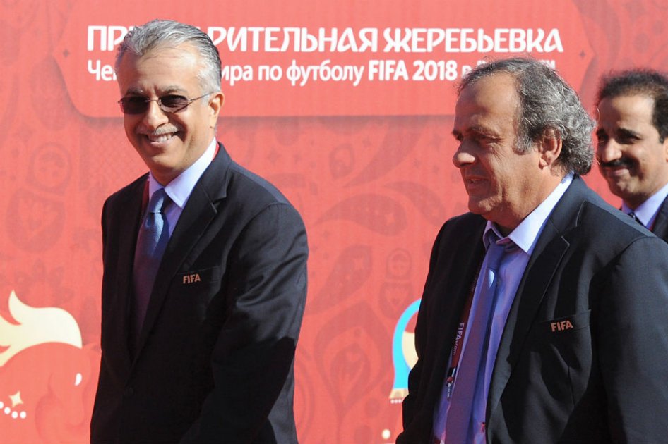 Federación Inglesa suspende su apoyo a Platini
