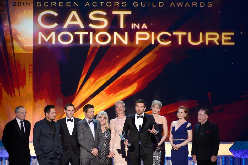 Elenco de "Escándalo americano".