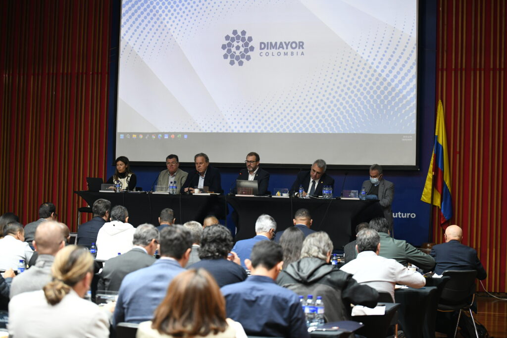 La asamblea de Dimayor en la que se reeligió a Ramón Jesurun.