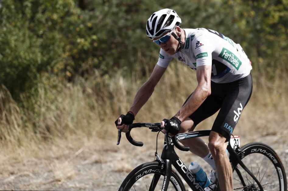 Chris Froome, líder del Tour de Francia. Foto: EFE