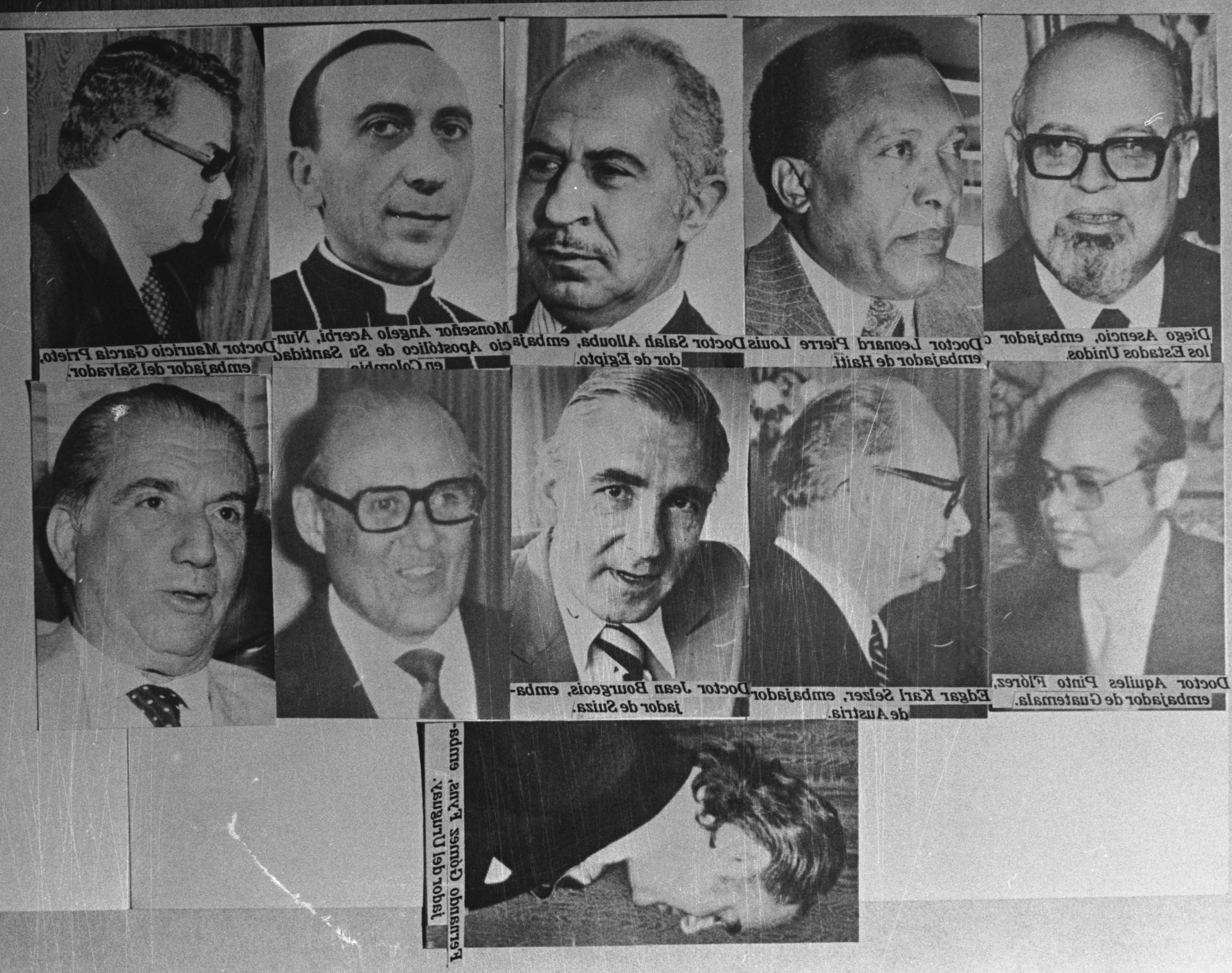 Embajadores de distintos países se encontraban en la sede diplomática de República Dominicana celebrando una fecha nacional.  / Archivo 