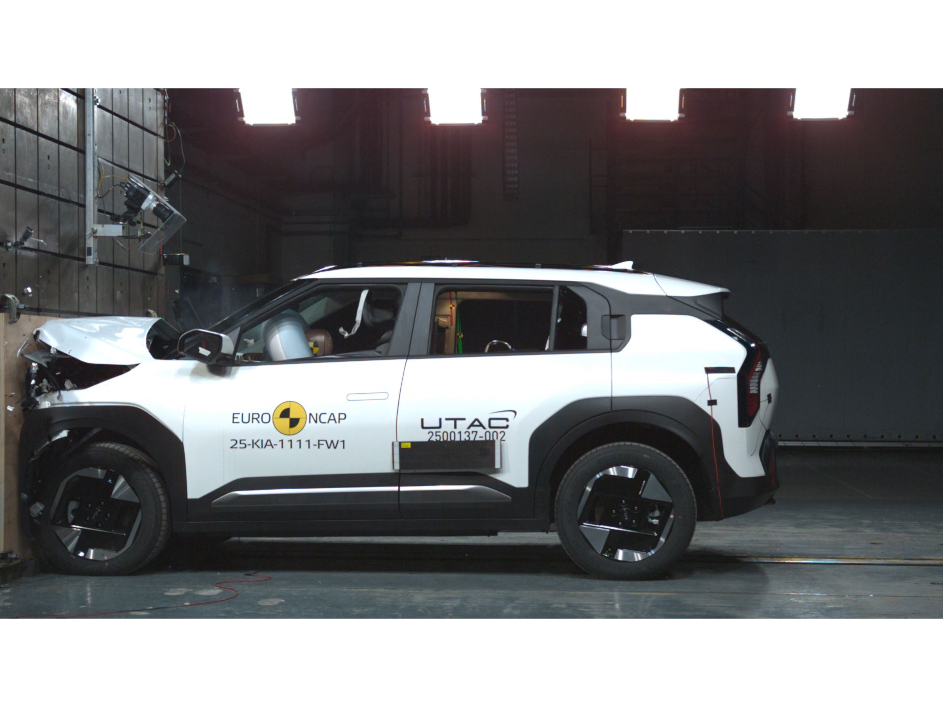 Kia EV3 obtiene la máxima calificación de seguridad en pruebas Euro NCAP 2025