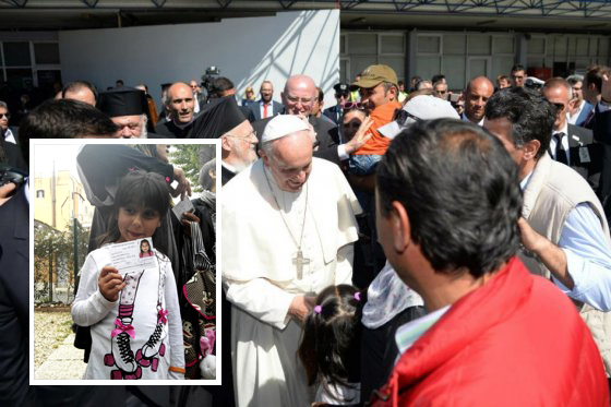Hablan refugiados que el Papa llevó con él tras visita a Lesbos