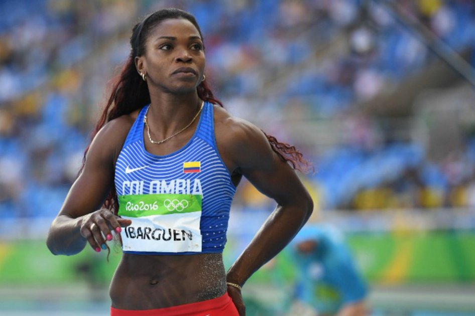 ¿Contra quién compite Caterine Ibargüen por el premio a la atleta del año?