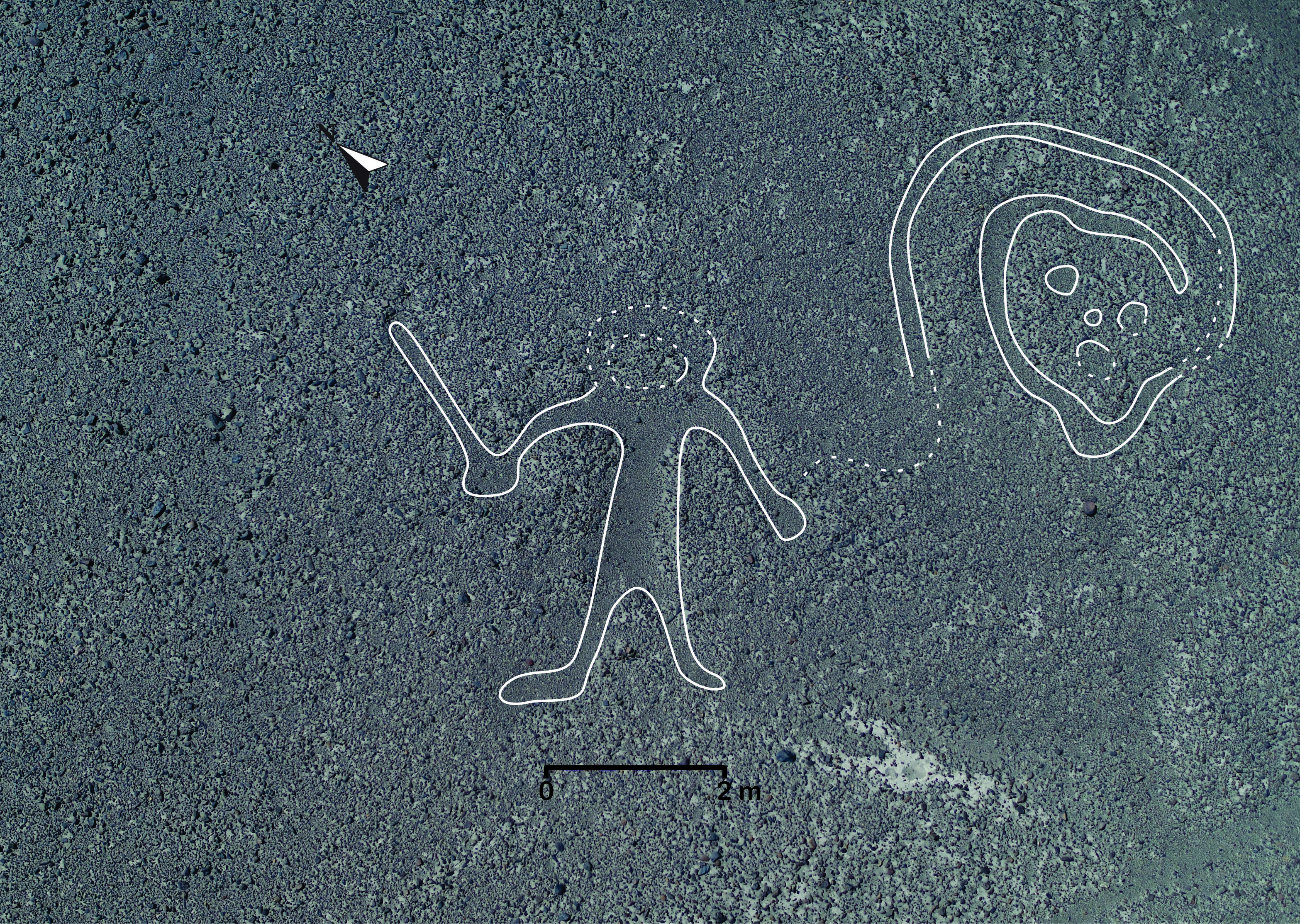 TOKIO (JAPÓN), 09/12/2022.-Científicos japoneses descubrieron en la costa sur de Perú 168 nuevos geoglifos cerca de las líneas de Nazca, consideradas desde 1994 por la Unesco Patrimonio Cultural de la Humanidad, según confirmó este viernes a EFE la Universidad de Yamagata (oeste de Japón). EFE/ Universidad de Yamagata SOLO USO EDITORIAL/SOLO DISPONIBLE PARA ILUSTRAR LA NOTICIA QUE ACOMPAÑA (CRÉDITO OBLIGATORIO)