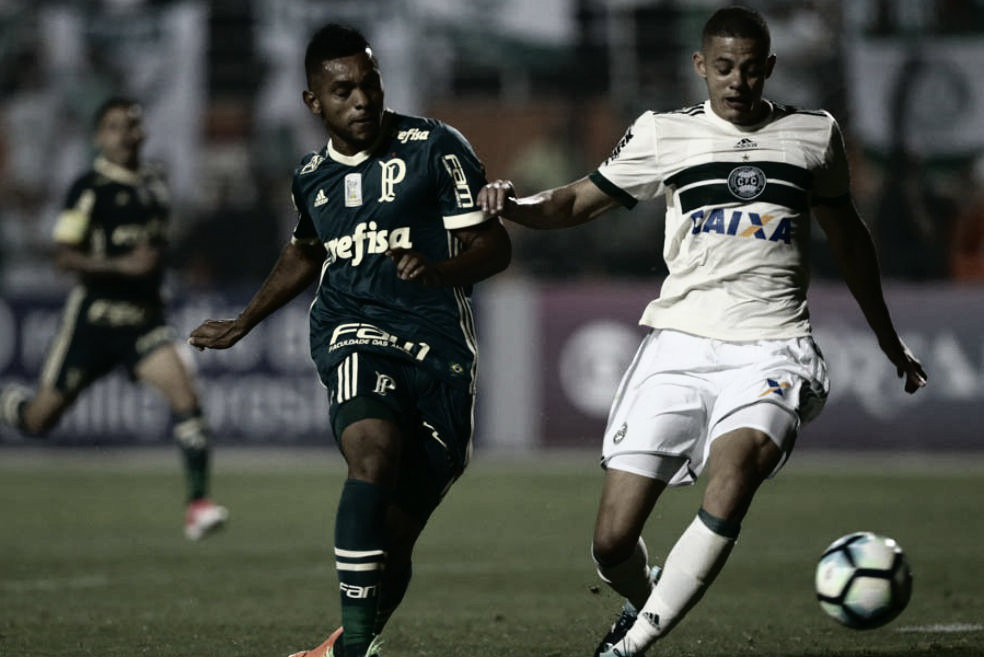 Miguel Borja abandonó el entrenamiento del Palmeiras tras discutir con un compañero