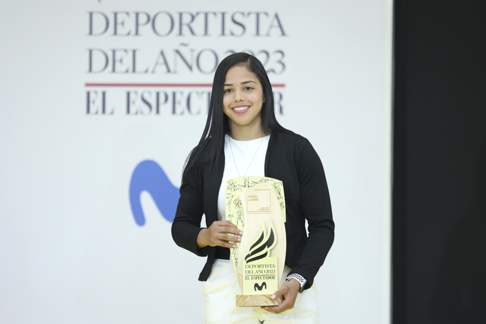 Érika Lasso, premio Juego limpio, el espectador