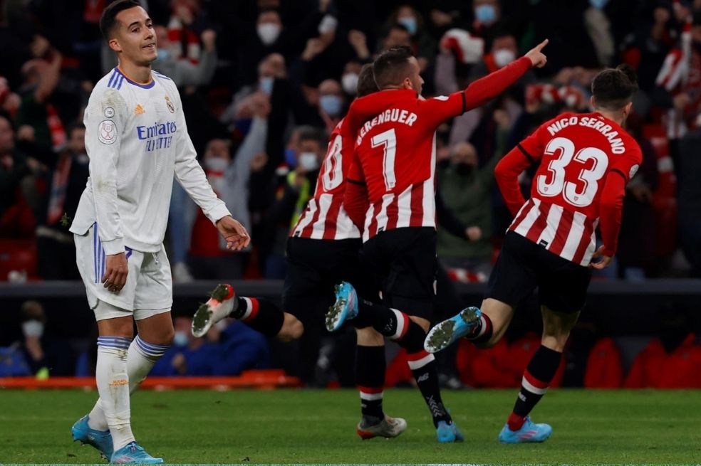 Sorpresa en la Copa del Rey: Athletic Bilbao eliminó a Real Madrid