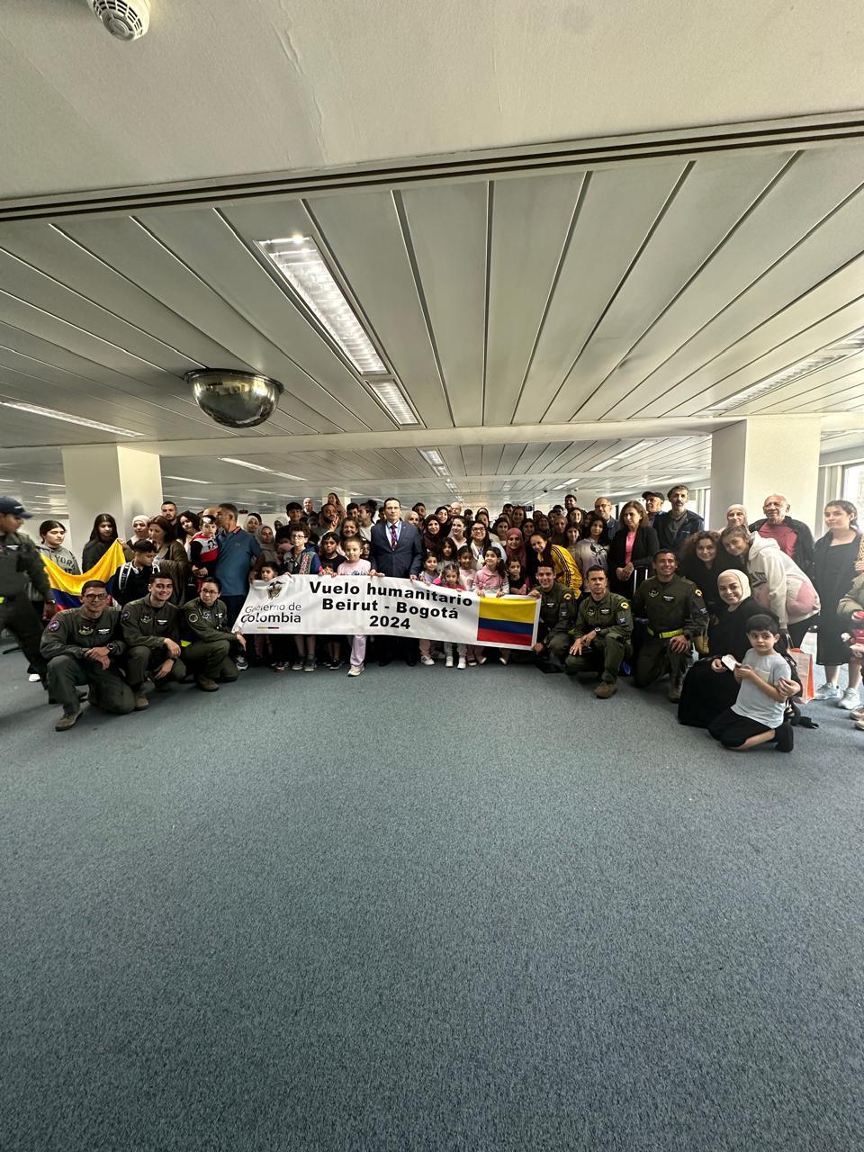 Vuelo para traer a más de cien colombianos desde Líbano ya viene en camino