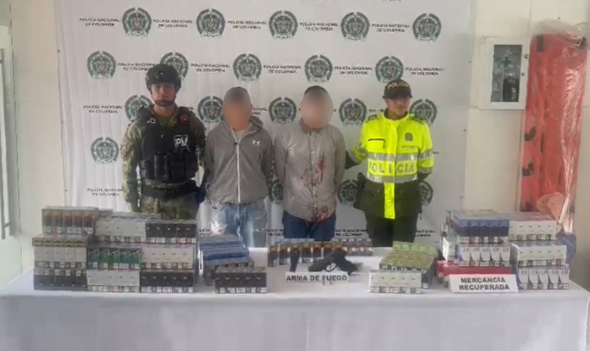 Capturan a ‘Los Malboro’, dos hombres que robaban cigarrillos en el sur de Bogotá
