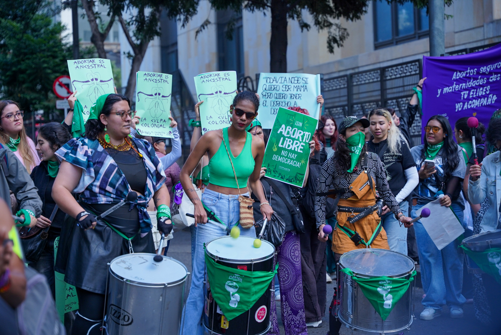 Se conmemoró el cuarto aniversario de la sentencia que despenalizó el aborto hasta la semana 24 en Colombia.