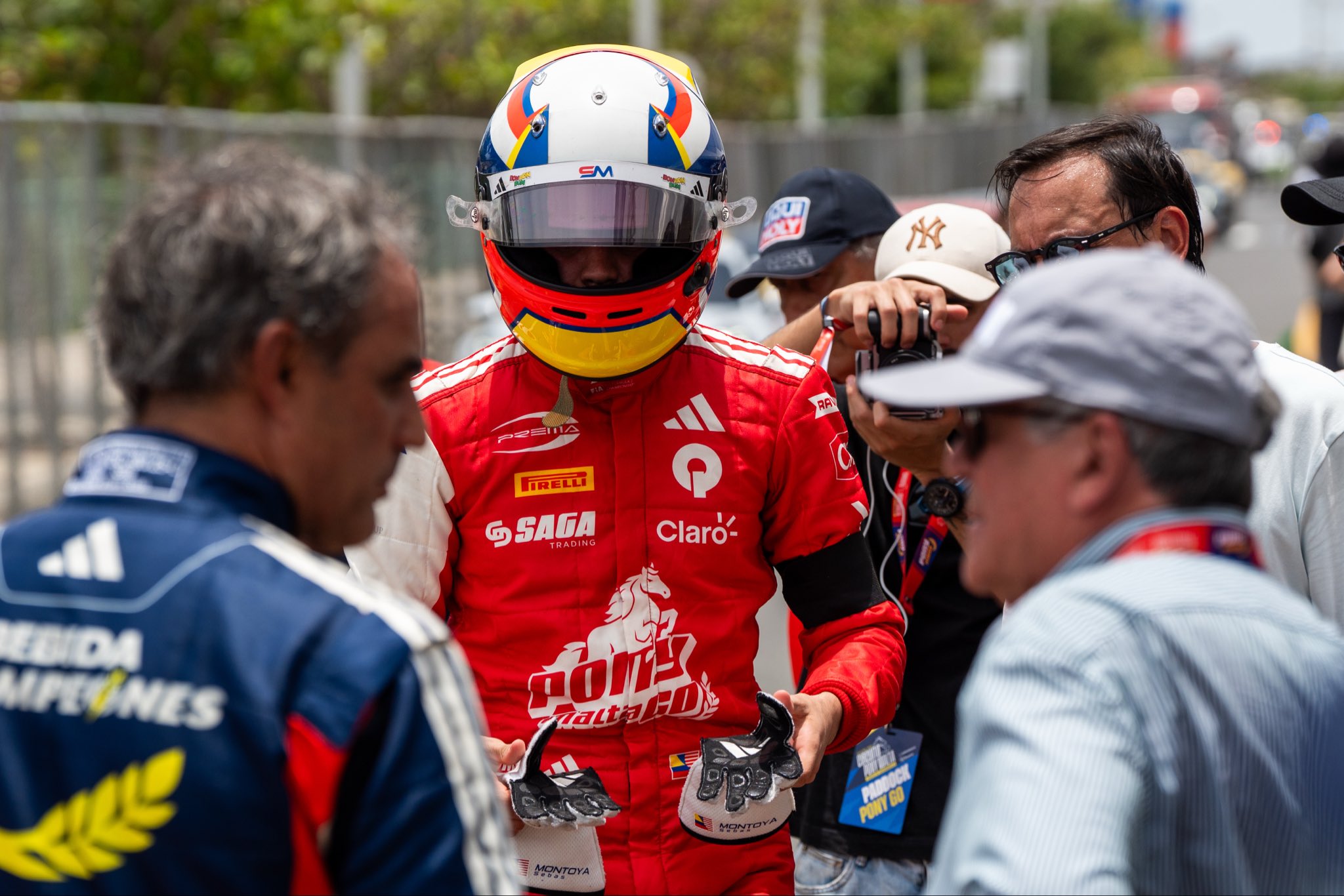Sebastián Montoya se está preparando para hacer parte de la exhibición del Circuito Pony Malta en Barranquilla.