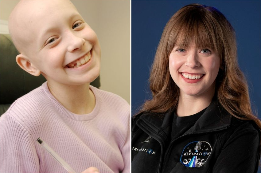 La estadounidense más joven que visita el espacio es sobreviviente de cáncer