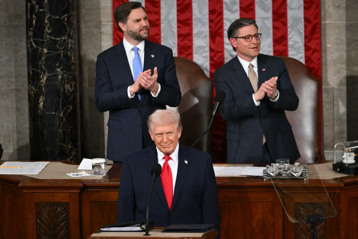 Estado de la Unión 2026 en vivo: Trump habla ante un Congreso dividido y bajo presión