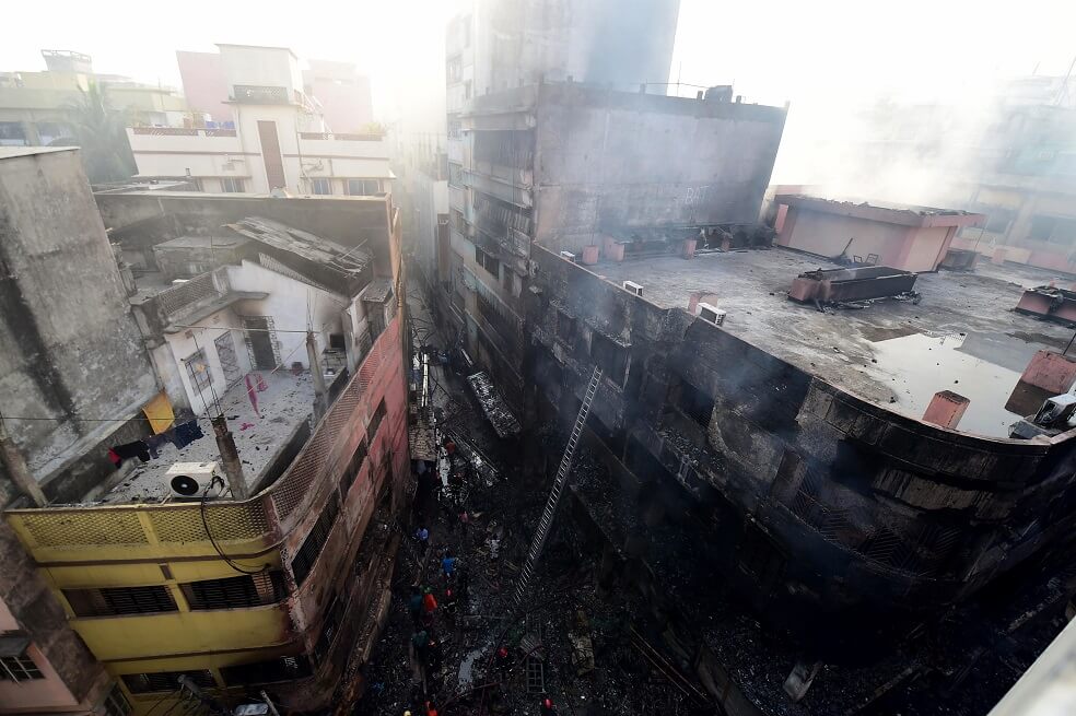 Incendio en Bangladés deja, al menos, 70 muertos