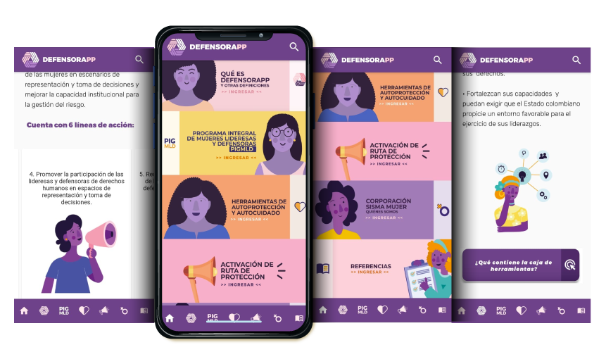 Defensorapp: la nueva herramienta para lideresas sociales