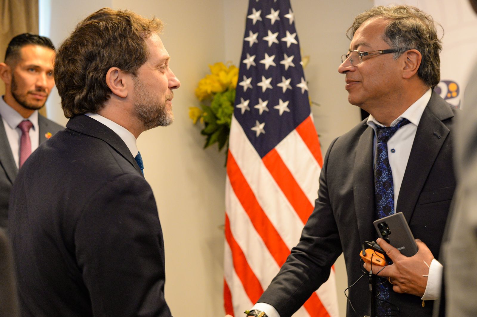Así fue el encuentro entre la delegación Biden y el equipo de Gustavo Petro
