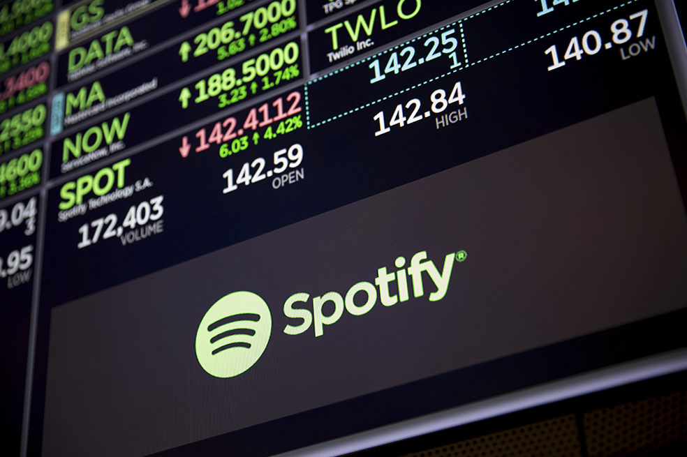 Spotify superó las estimaciones en el tercer trimestre con 320 millones de usuarios