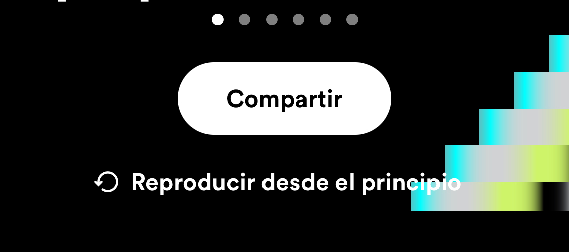 Esta es la opción que Spotify genera.